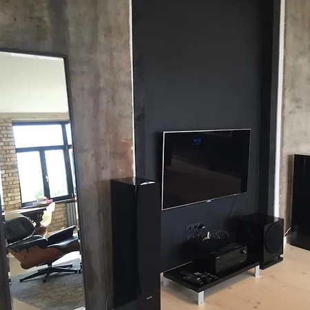 Riga Luxury Loft With Terrace Apartment Room photo